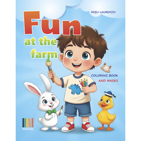 Fun at the farm - coloring book